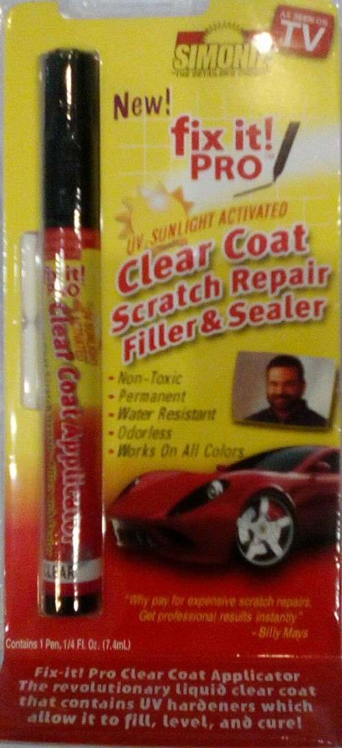 Restoration Fixit! Pro Clear Coat Scratch Repair Filler & Sealer was sold for R1.00 on 20